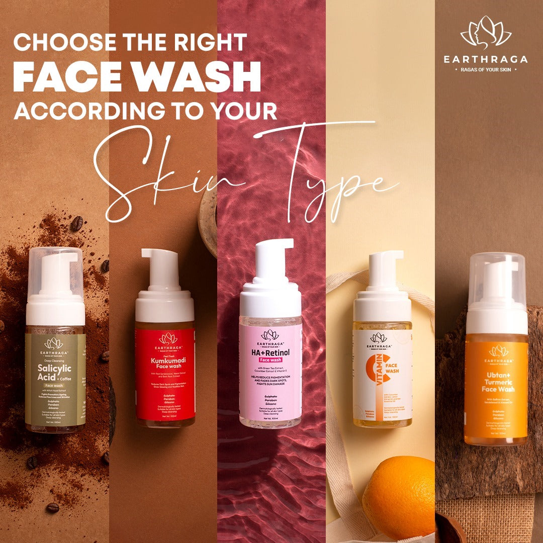 Choose The Right Face Wash According To Your Skin Type