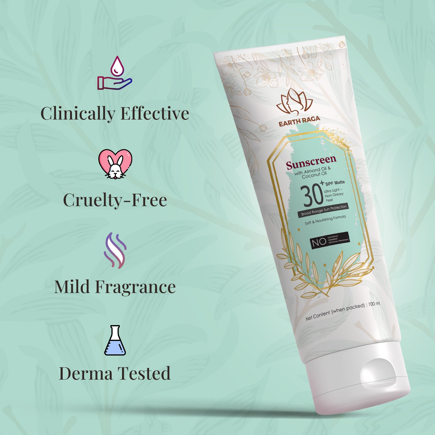 Vitamin E, Hyaluronic Acid (HA) & Raspberry Oil Sunscreen and Almond & Coconut Oil Sunscreen Combo