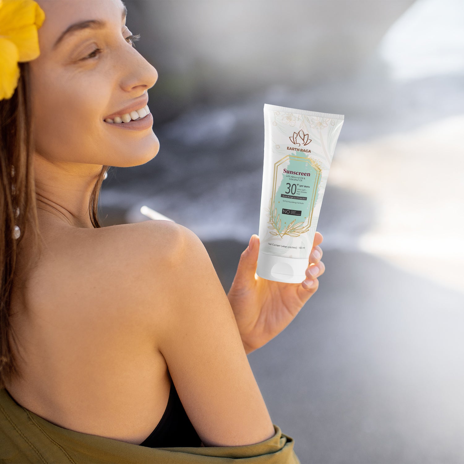 Vitamin E, Hyaluronic Acid (HA) & Raspberry Oil Sunscreen and Almond & Coconut Oil Sunscreen Combo