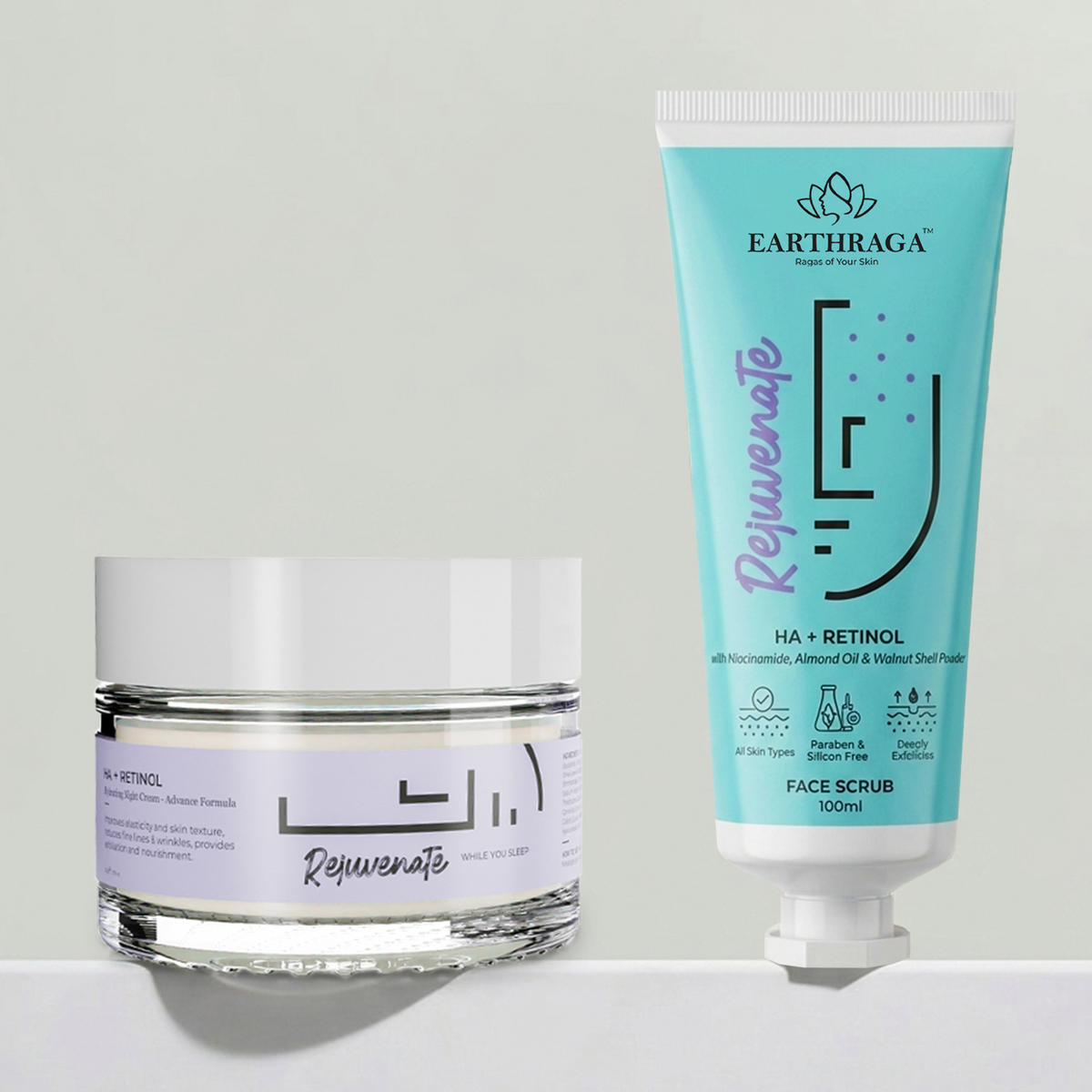 Retinol Combo - Advanced Night cream 50gm + Scrub 100ml