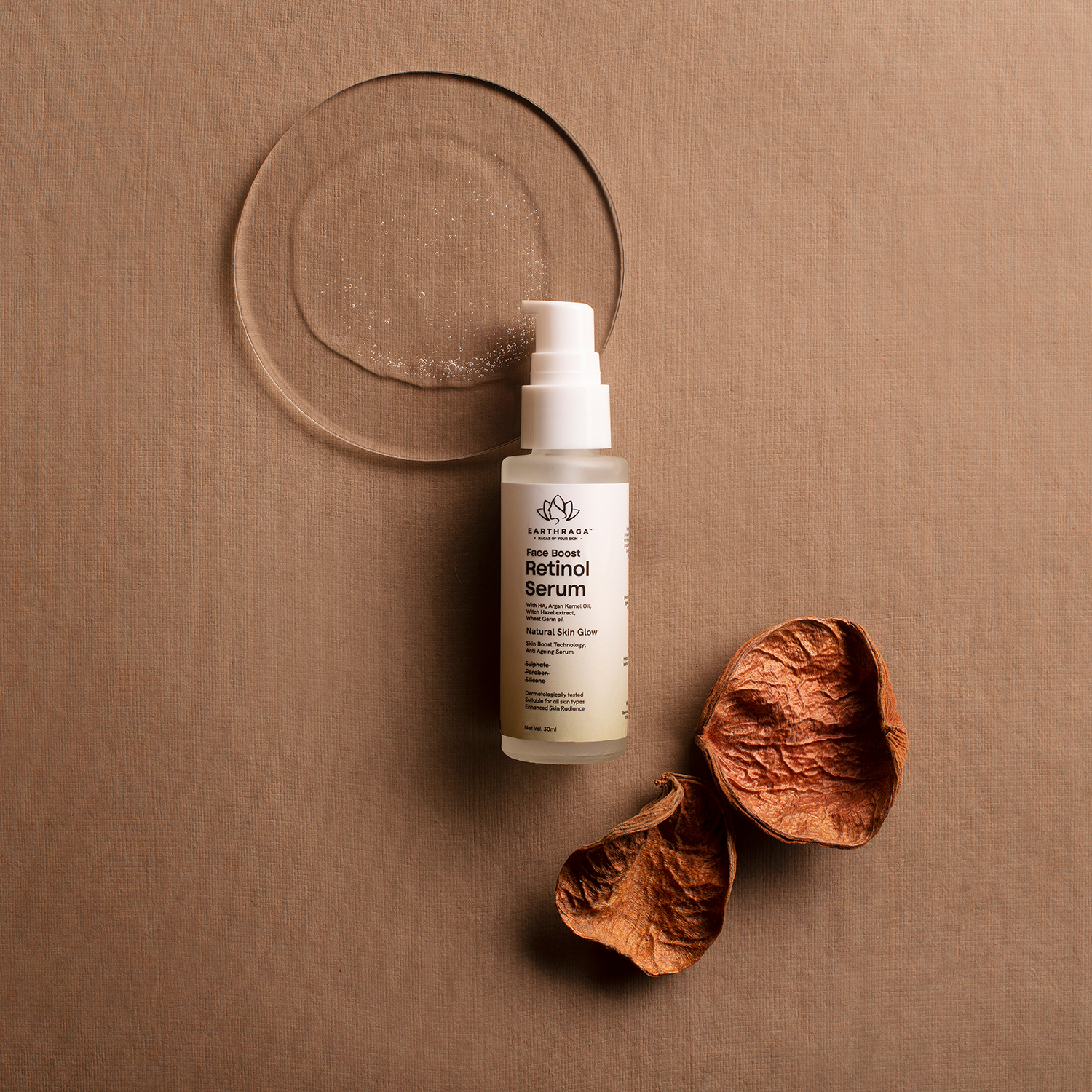 Retinol Serum | Moistens Skin | Reduces Wrinkles & Fine Lines | Treats Acne | Loaded With Antioxidants | 30ml