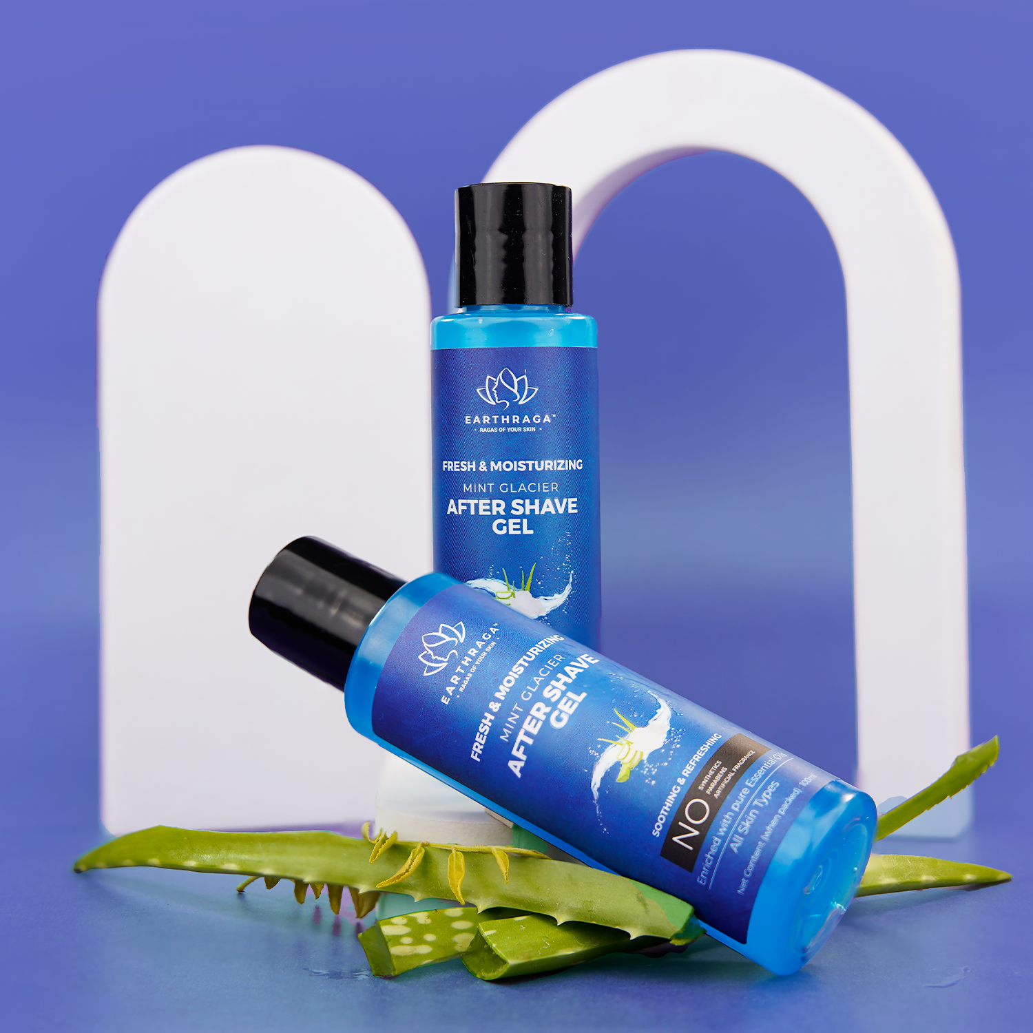 Mint Glacier Aftershave Gel | 100ml + Ice Roller