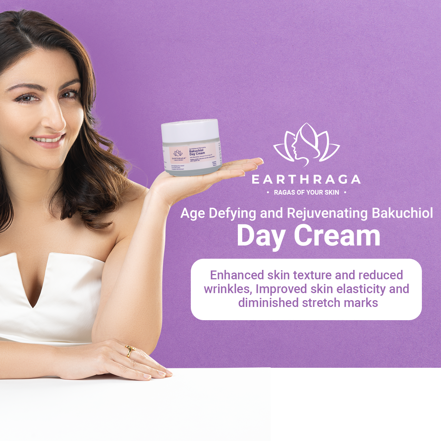 Bakuchiol Day Cream & Night Cream Combo | Improves Skin Elasticity & Reduce Wrinkles | Moisturizes Skin | Exfoliates & Nourishes Skin | Minimizes Scars & Stretch Marks | Rich In Antioxidants | 200gm