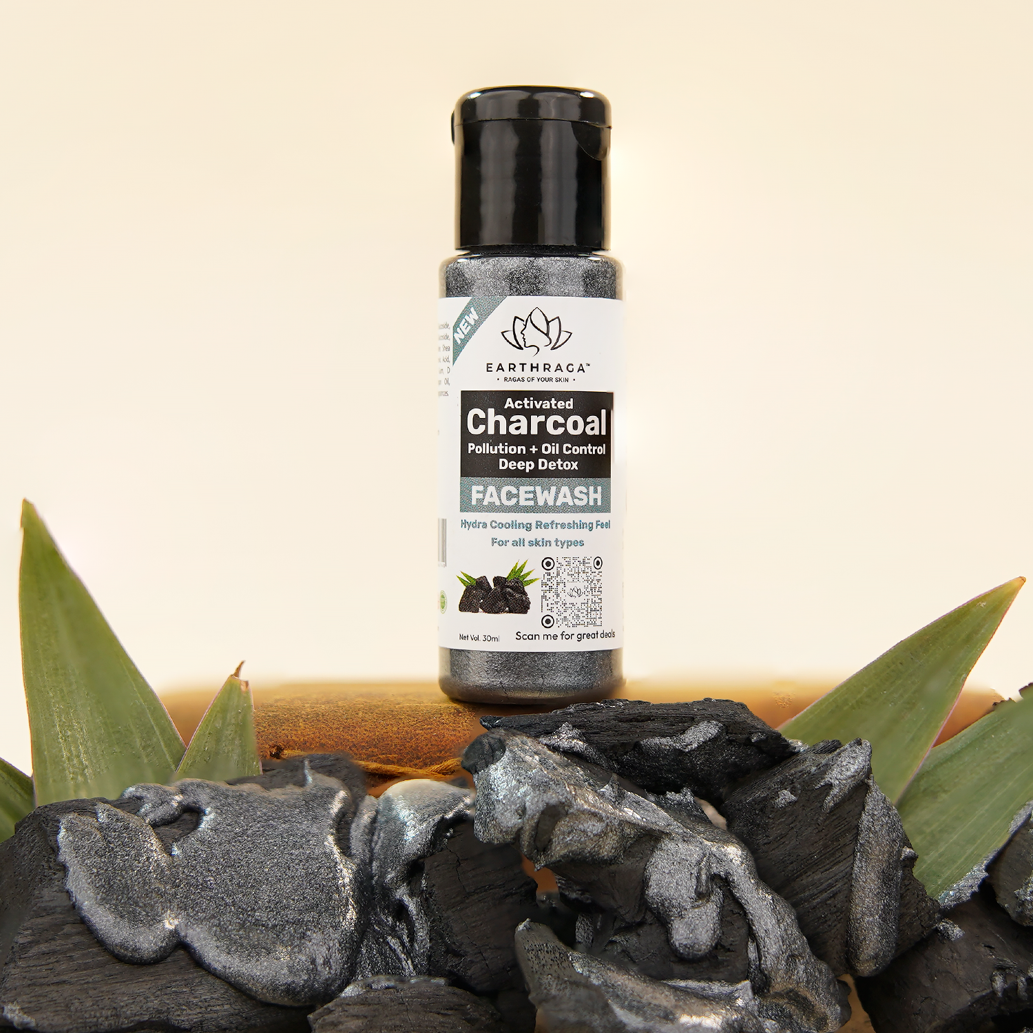 Activated Charcoal Facewash | 30 ml