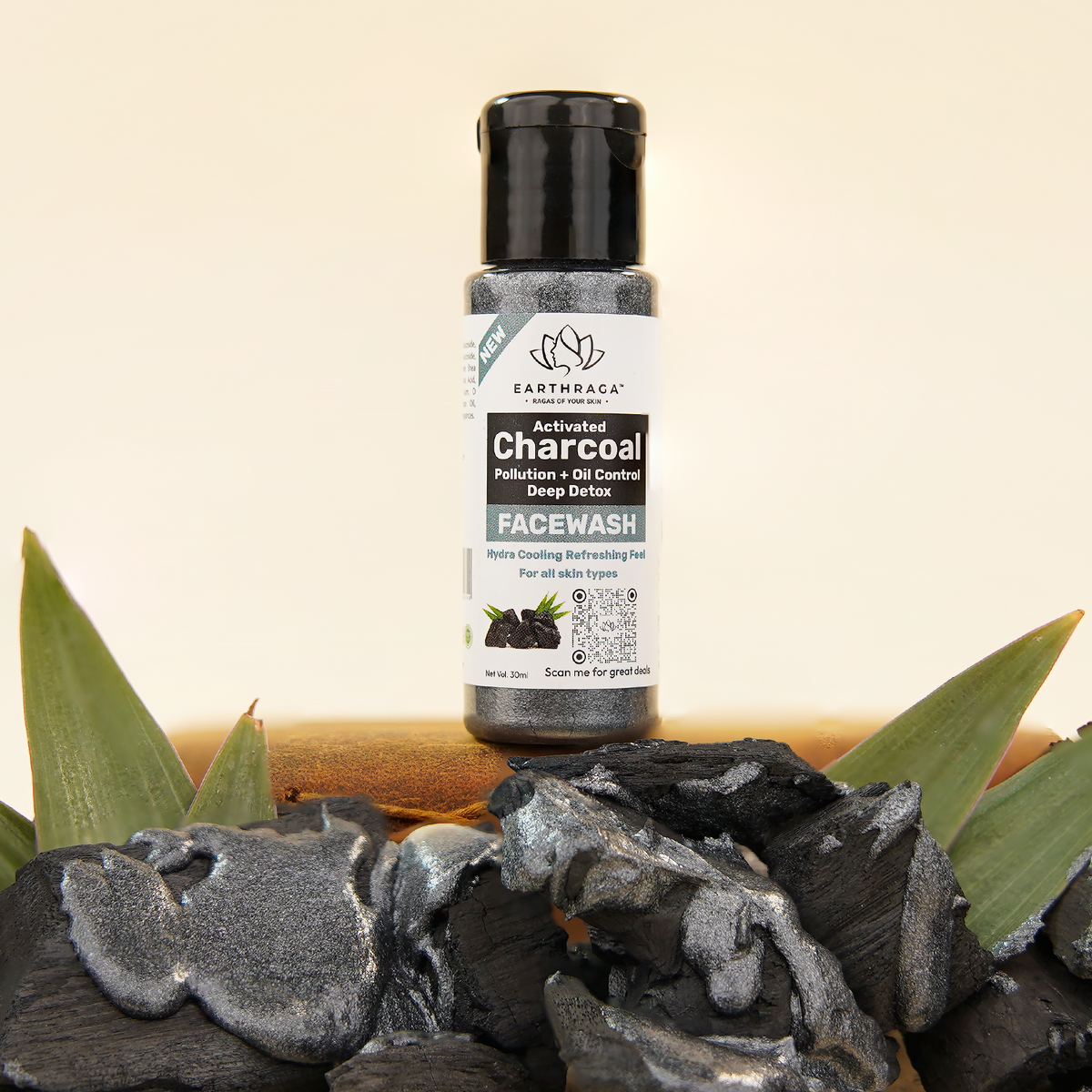Activated Charcoal Facewash | 30 ml