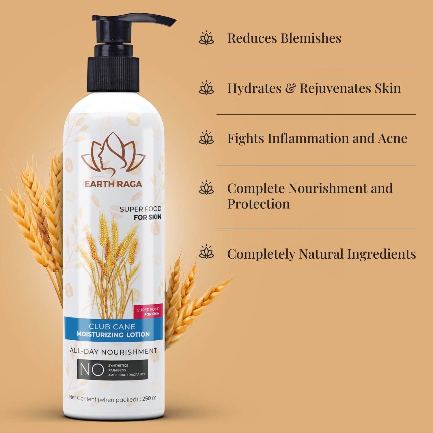Coconut Body Lotion (250 ml) | Club Cane Body Lotion (250 ml) | Vanilla Body Lotion (250 ml) | Luscious Honey Lip Balm (4 gm) - Super Hot Limited Time Deal