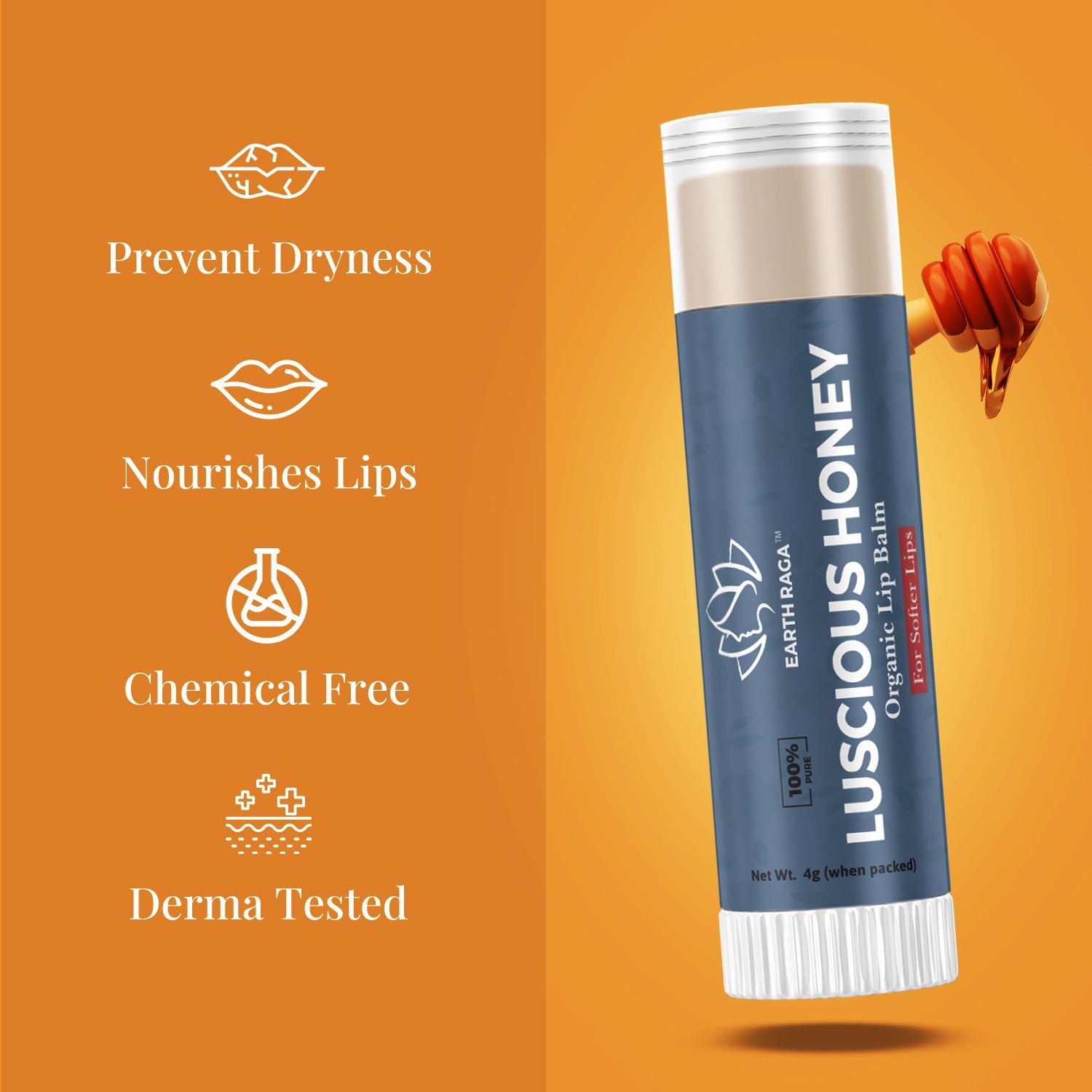 Coconut Body Lotion (250 ml) | Club Cane Body Lotion (250 ml) | Vanilla Body Lotion (250 ml) | Luscious Honey Lip Balm (4 gm) - Super Hot Limited Time Deal