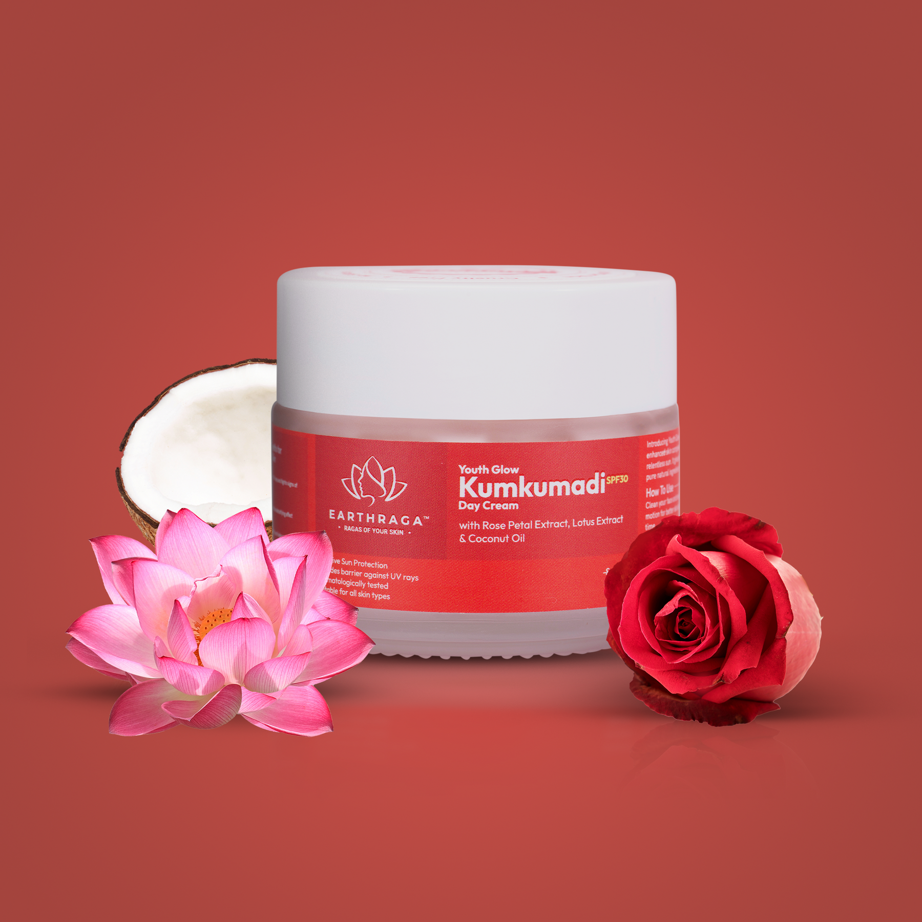 Youth Glow Kumkumadi Day Cream SPF 30 | Shields Skin From Sun Rays | Reduces Wrinkles |Treats Pigmentation | Brightens Skin | 100gm