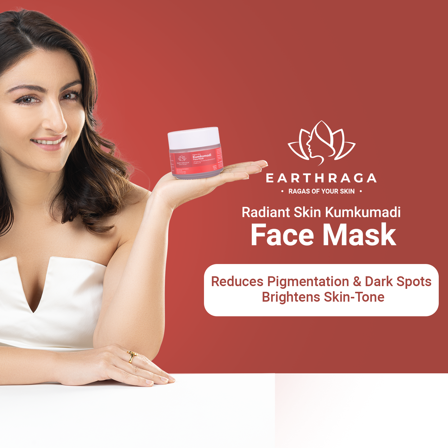 Radiant Skin Kumkumadi Face Mask | Reduces Pigmentation & Dark Spots | Brightens Skin-Tone | 100gm