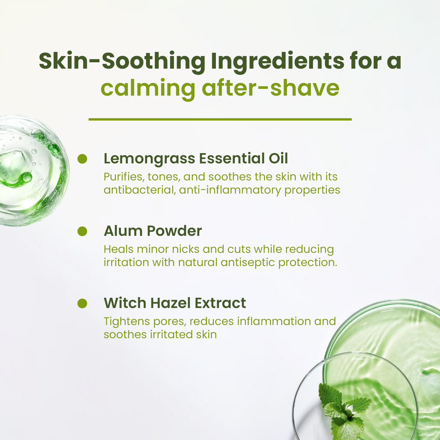 Soothing & Refreshing After Shave Gel | Lemongrass | 100 ml