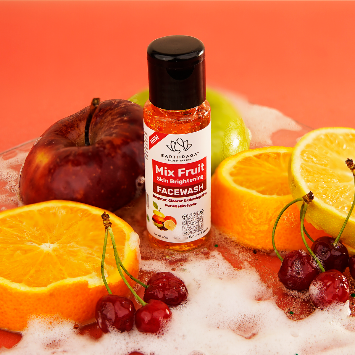 Mix Fruit Skin Brightening Face Wash | 30 ml