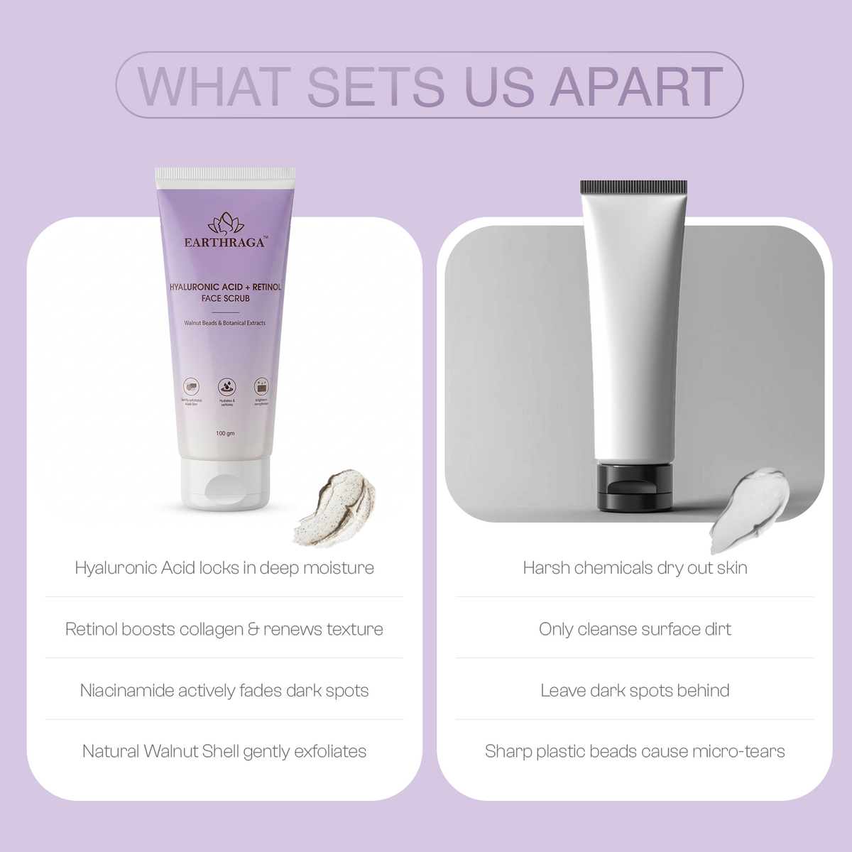 HA + Retinol Face Scrub | 100 ml