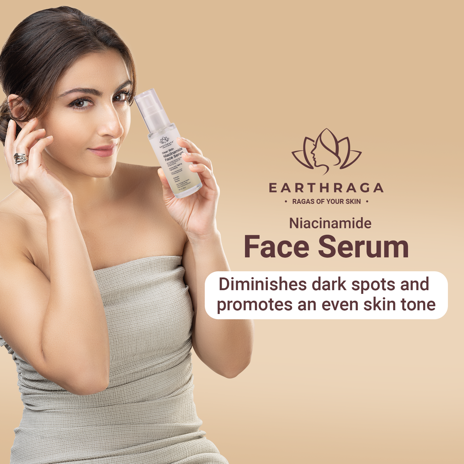 Niacinamide Serum | Brightens Skin | Fades Dark Spots | Promotes Even Skin Tone | Reduces Inflammation & Redness | 30ml