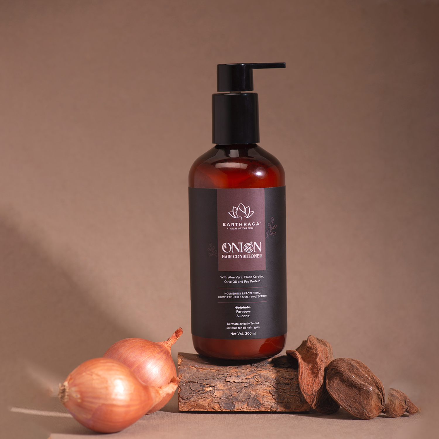 Onion Hair Care Combo Kit- Onion Hair Cleansing Shampoo, Onion Hair Conditioner, Deep Nourishment Onion Hair Oil
