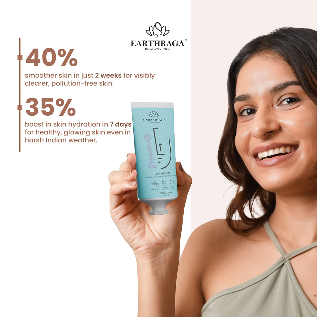 HA + Retinol Face Scrub | 100 ml