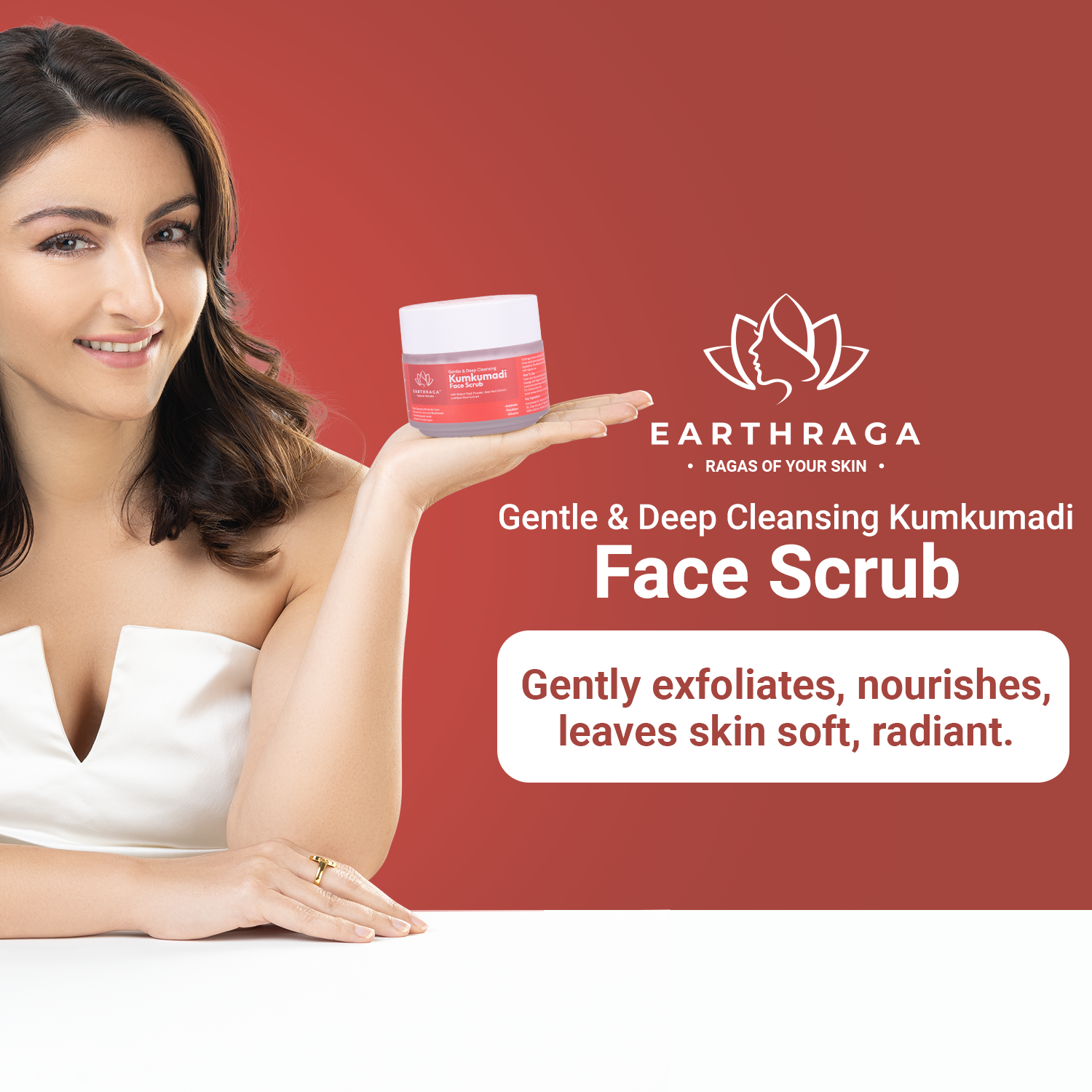 Gentle & Deep Cleansing Kumkumadi Face Scrub | Exfoliates Skin With Tan Removal | Prevents Dark Circles | 100ml