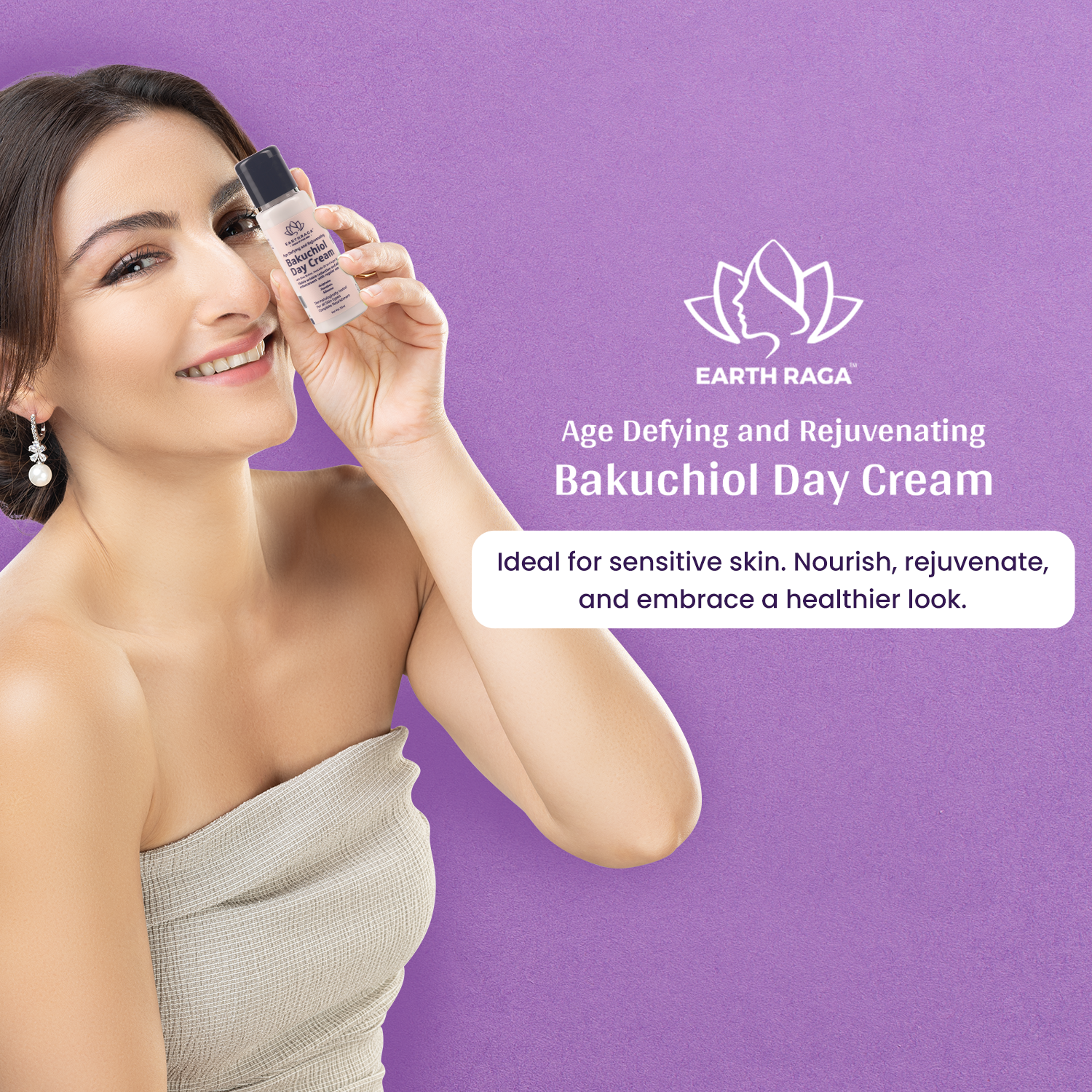 Age Defying and Rejuvenating Bakuchiol Day Cream 30gm | Improves Skin Elasticity & Reduce Wrinkles | Moisturizes Skin | Minis