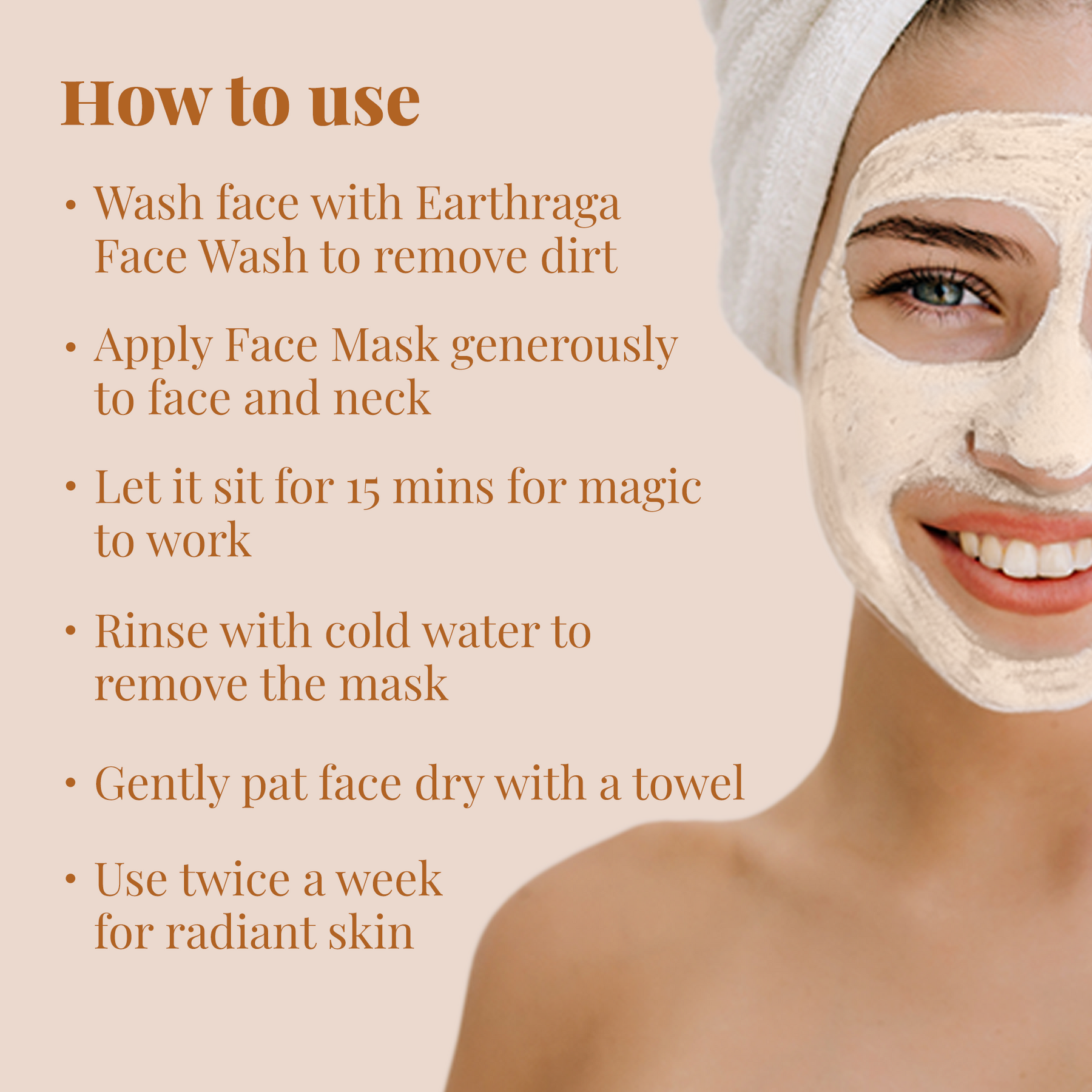 Ubtan + Turmeric Face Mask | Deep Cleansing With Mild Exfoliation | Makes Skin Soft And Bright | 100gm