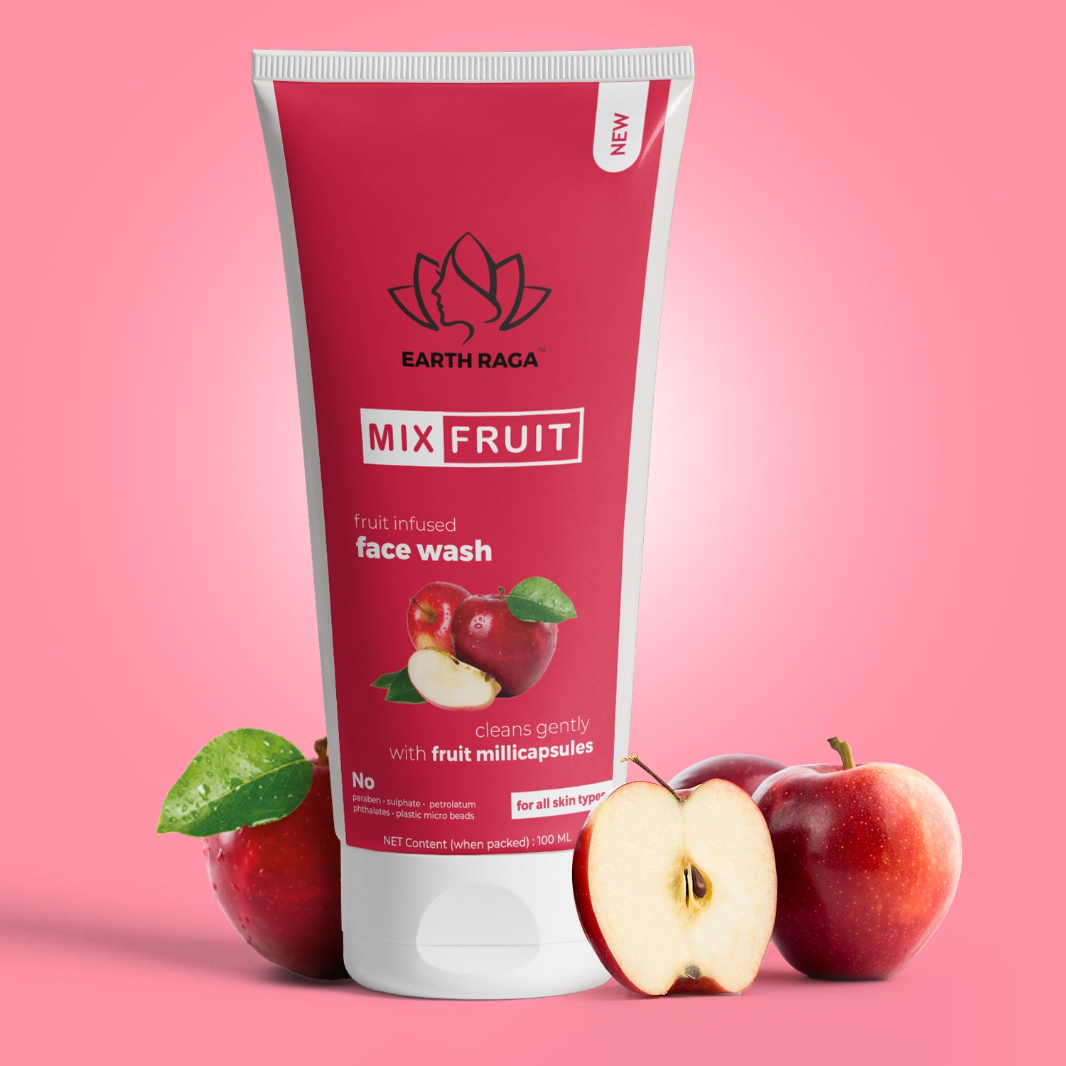 Mix Fruit Face Wash | Deep Nourishment & Hydration | Rich In Antioxidants | Fights Skin Ageing | 100ml