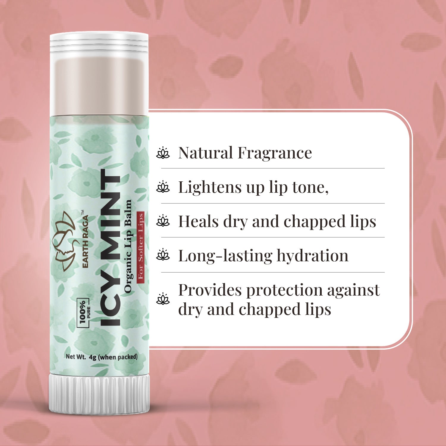 Autumn Kiss - Lip Balm Set of 2 4g x2 (8gms) | Intense moisturisation | Deep nourishment | Long-lasting hydration