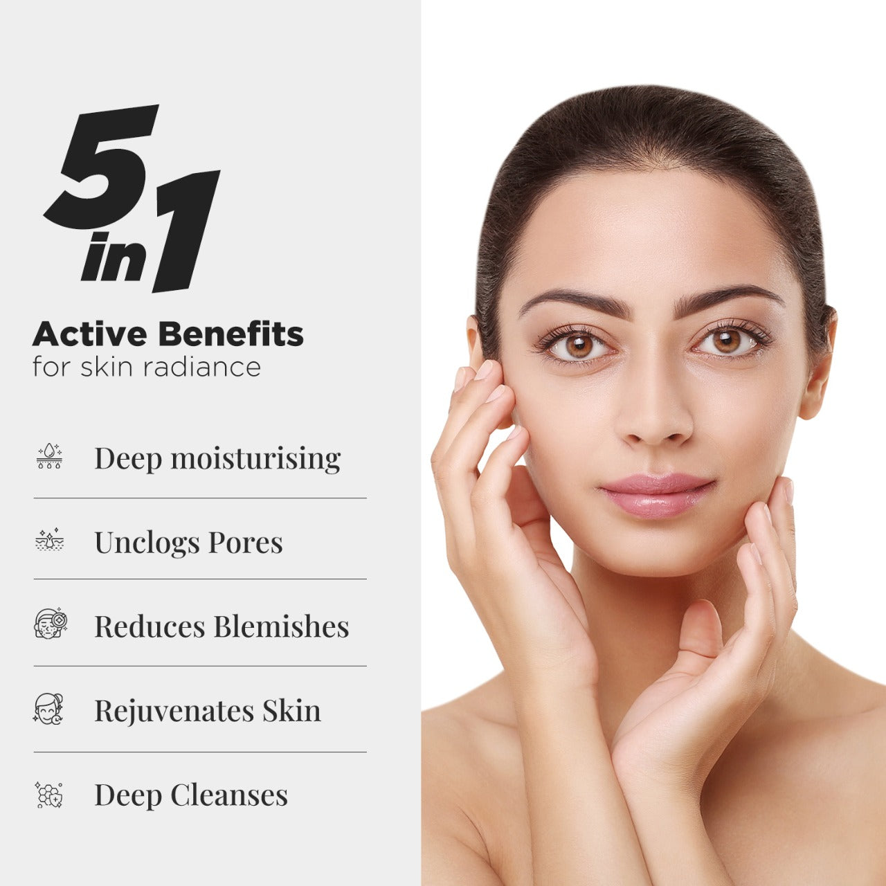 Activated Charcoal Facewash | Removes Impurities & Dead Skin Cells | Controls Excess Oil | 100ml