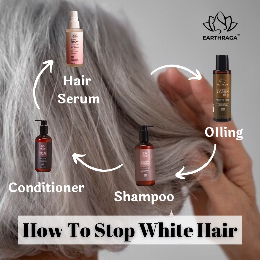 How To Stop White Hair