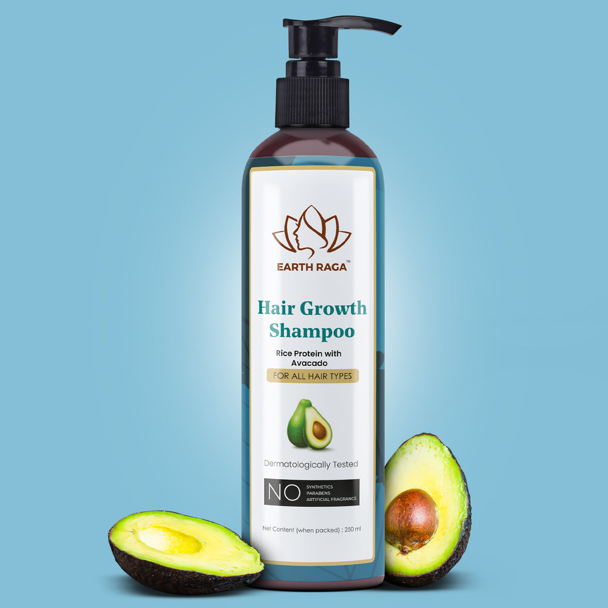 Hair Growth Shampoo and Aloe Vera Neem Tea Tree Face Wash Combo