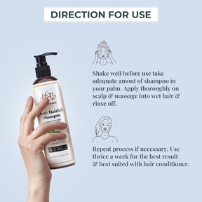 Anti Hairfall Shampoo and Vanilla Body Lotion Combo (250 ml +250 ml) - Ultimate Deal