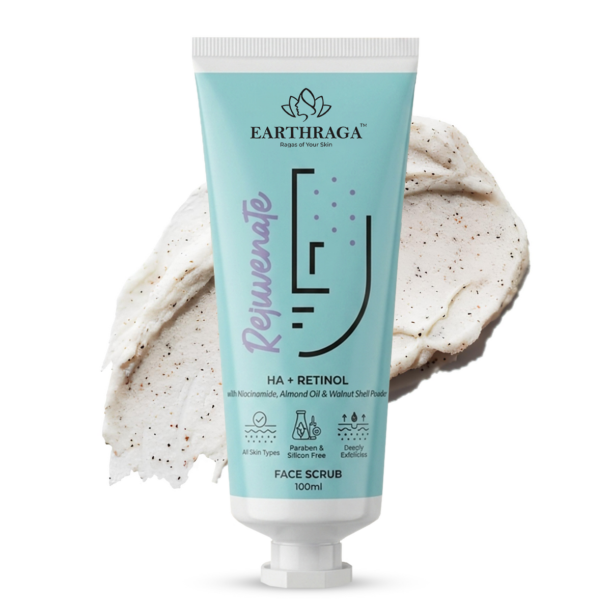 HA + Retinol Face Scrub | 100 ml