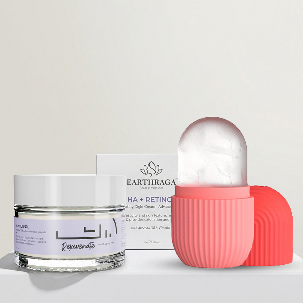 HA+Retinol Advanced Night Cream (50)gm + Ice Roller FREE