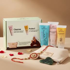 Earthraga Rakhi Skincare Gift Box for Her | 3 Skincare Essentials