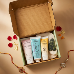 Earthraga Rakhi Skincare Gift Box for Her | 3 Skincare Essentials
