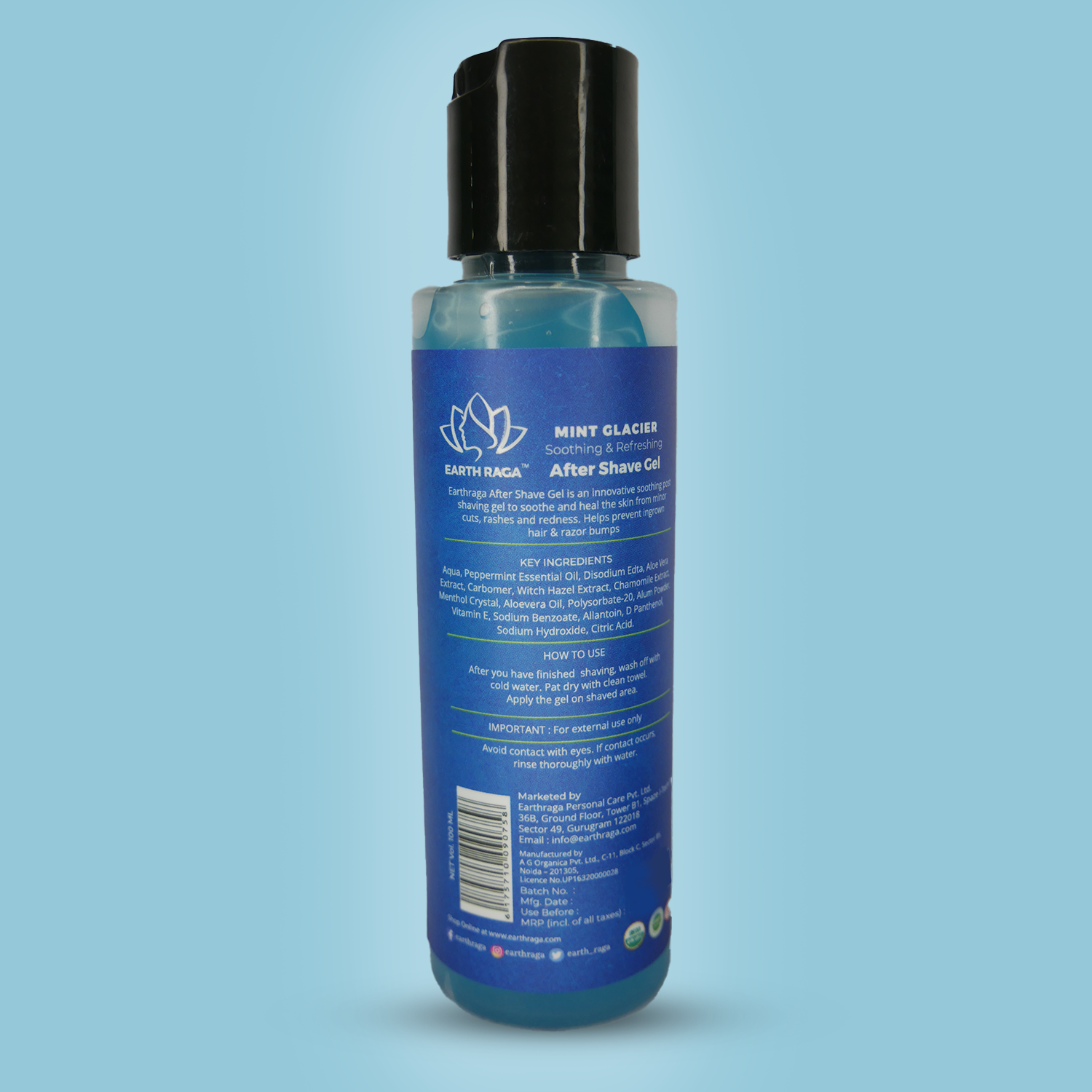 Clean aftershave sales