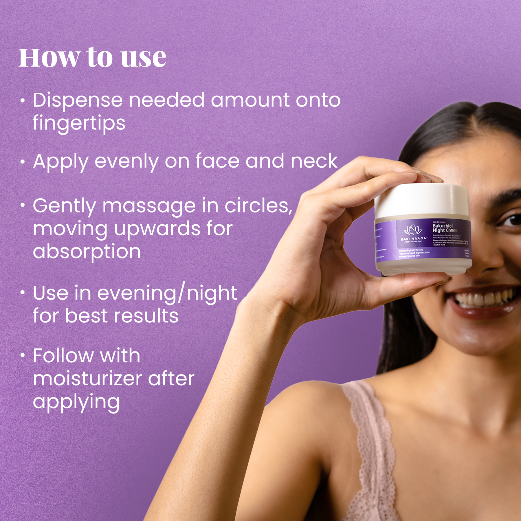 Skin Reviving Bakuchiol Night Cream | 100gm