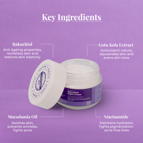 Skin Reviving Bakuchiol Night Cream | 100gm