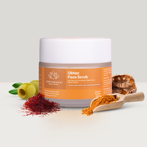 Ubtan + Turmeric Face Scrub | Removes Impurities & Blackheads | Treats Acne & Dark Spots | 100ml