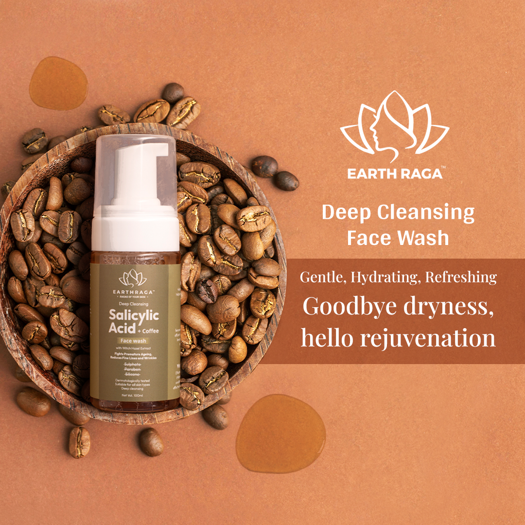 Deep Cleansing Salicylic Acid + Coffee Foaming Face Wash | 100ml
