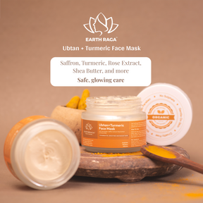Ubtan + Turmeric Face Mask | Deep Cleansing With Mild Exfoliation | Makes Skin Soft And Bright | 100gm