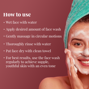 HA + Retinol Foaming Face Wash | Anti-Wrinkle Age-Defying | Moisturizes & Fades Dark Spots | 100ml