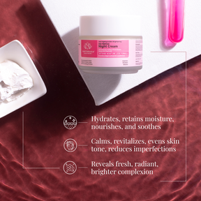 Anti Ageing & Skin Brightening HA+Retinol Night Cream | Locks Moisture In Skin | Reduces Pores | Evens Skin-Tone | 100ml