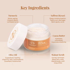 Ubtan + Turmeric Face Scrub | 100ml