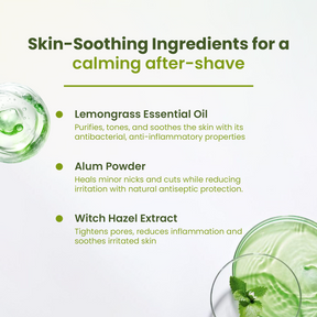 Soothing & Refreshing After Shave Gel | Lemongrass | 100 ml