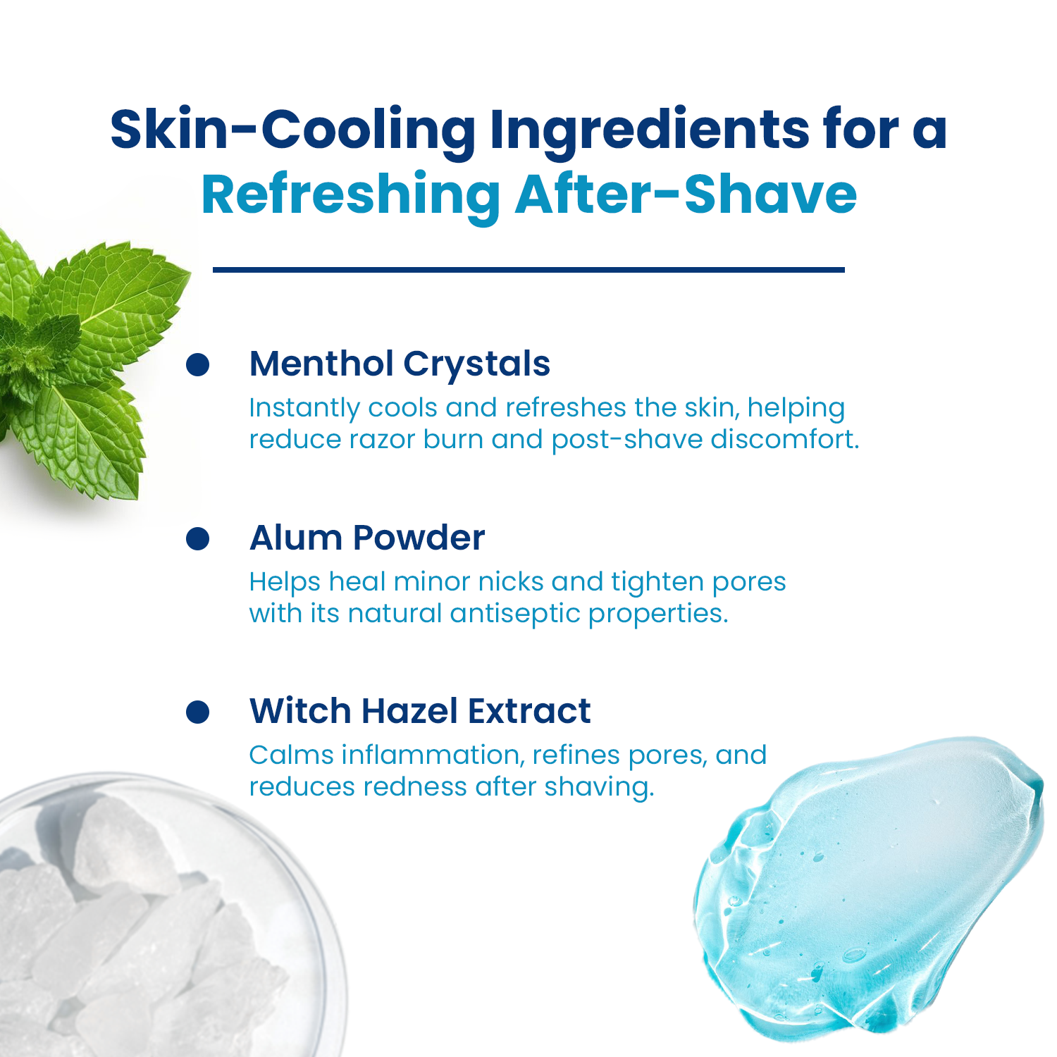 Cooling & Moisturising After Shave Gel | Mint Glacier | 100 ml