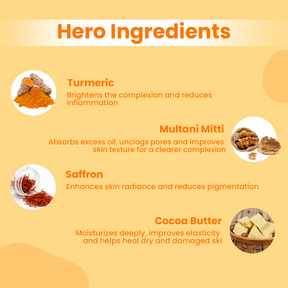 Earthraga Ubtan + Turmeric Face Mask | 100gm