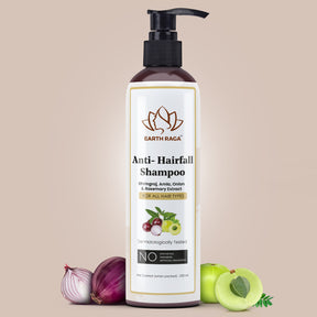 Anti-Hairfall Shampoo | Controls Hair Fall & Hair Thinning | Manages Dry & Frizzy Hair | Prevents Premature Greying | 250ml