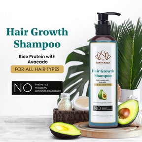 Hair Growth Shampoo | Promotes Hair Growth & Volume | Cleanse Scalp Deeply | Rich In Protein | 250ml